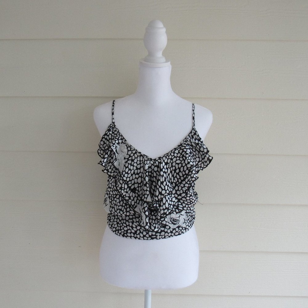Ruffle crop top